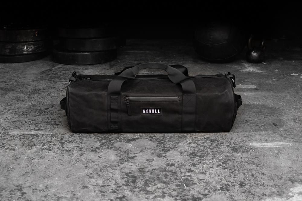 Sac À Dos NOBULL Noir - NOBULL Waxed Canvas Traditional Duffle,France (4897-UFYPX)